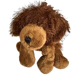 WEBKINZ BY GANZ Brown Dog Plush Toy